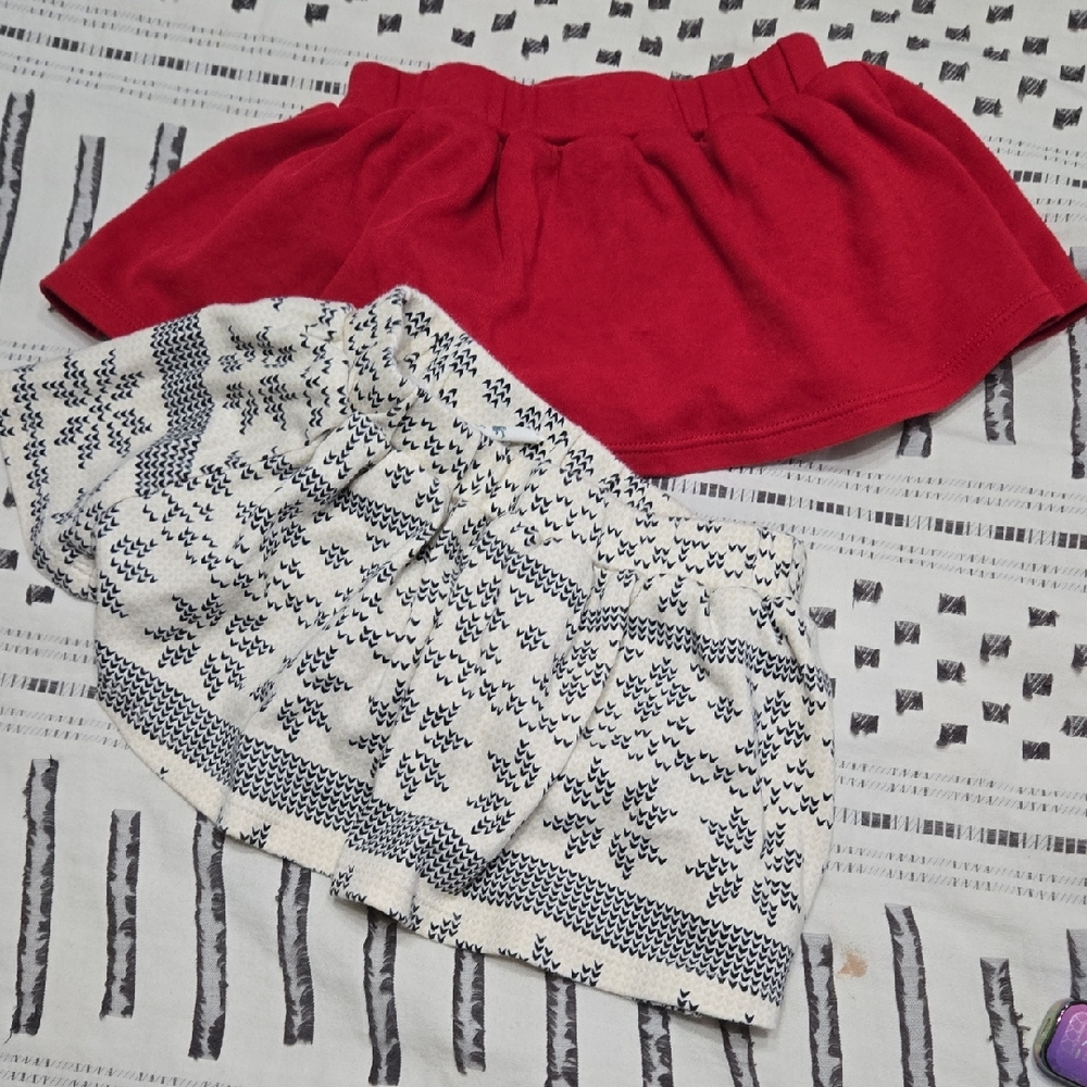 Kate Quinn Vibrant Red Skirt